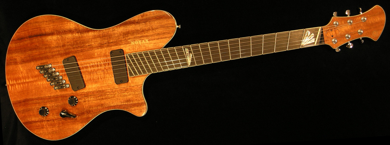Novax Guitars: AX6 Koa Top 6-string
