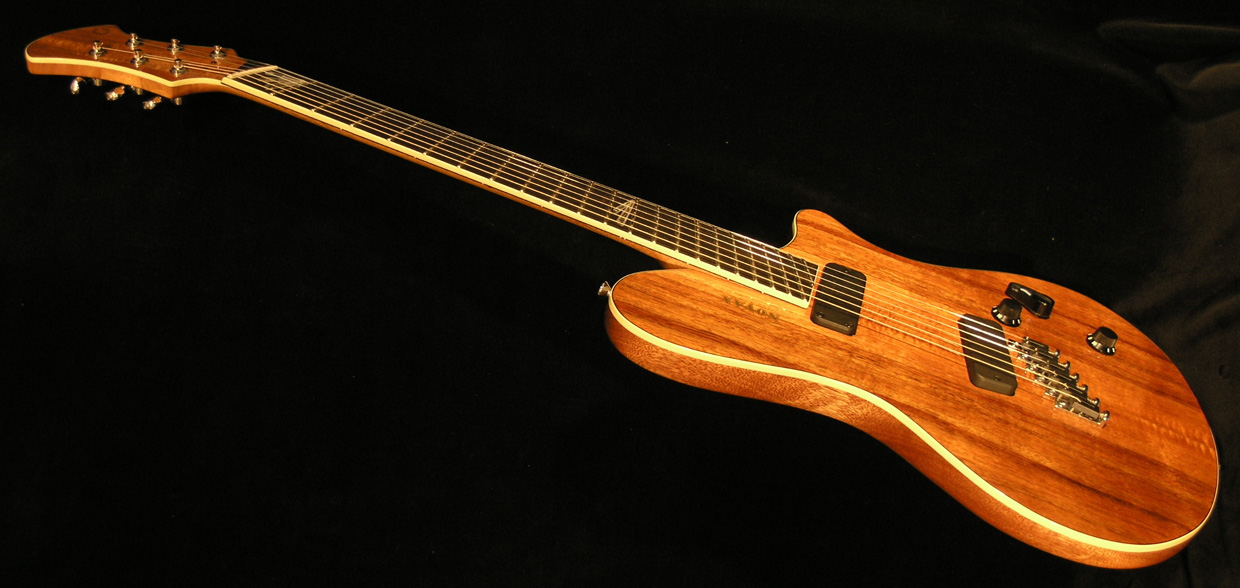 Novax Guitars: AX6 Koa Top 6-string